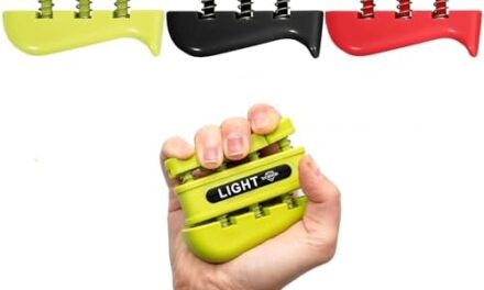 Grip Strength Trainer, Finger Strength Trainer for Grip Strength Training for Fingers, Wrists, and Hands for Home, Office, Gym, Climbing, Athletes, Musicians, and Therapy