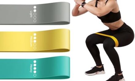 Resistance Loop Exercise Bands for Home Fitness, Yoga Pilates, Stretching, Strength Training, and Physical Therapy – Elastic Workout Bands Set, Ideal for Women&Men (5pcs Set)