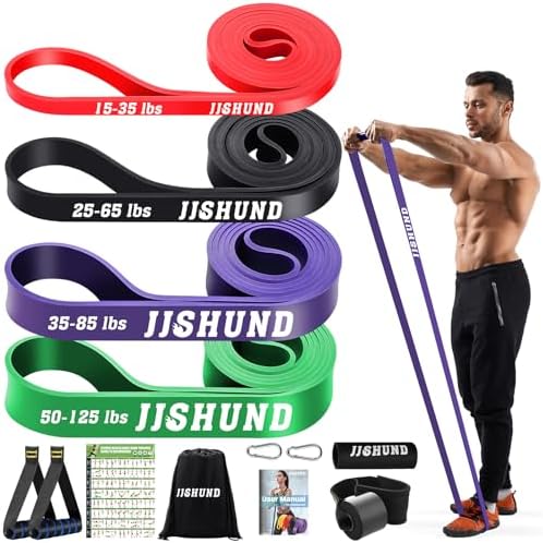 Resistance Bands, Pull Up Assistance Bands Pull Up Bands Exercise Bands for Men Women, Workout Bands for Working Out, Muscle Strength Training, Body Stretching