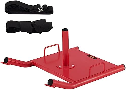 VEVOR Weight Training Pull Sled, Fitness Strength Speed Training Sled, Steel Power Sled Workout Equipment for Athletic Exercise and Speed Improvement