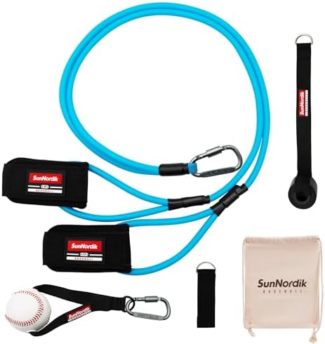 Resistance Bands for Baseball Pitchers, Baseball Bands for Improve Arm Strength & Pitching Training, Baseball Training Bands for All Skill Levels