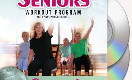 Stronger Seniors® Stretch and Strength DVDs- 2 disc Chair Exercise Program- Stretching, Aerobics, Strength Training, and Balance. Improve flexibility, muscle and bone strength, circulation, heart health, and stability. Developed by Anne Pringle Burnell