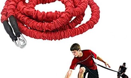 YNXing Resistance Training Rope Explosive Force Bounce Physical Training Resistance Rope Improving Speed, Stamina and Strength