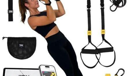 TRX GO Suspension Trainer System, Full-Body Workout for All Levels & Goals, Lightweight & Portable, Fast, Fun & Effective Workouts, Home Gym Equipment or for Outdoor Workouts, Grey