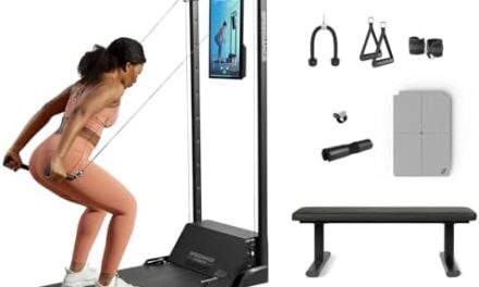 Smart Home Gym System, Gym Monster Multifunctional Smith Machine Home Gym Power Cage, All-in-one Cable Machine for Home Workout, Full Body Strength Training Fitness Exercise Machine