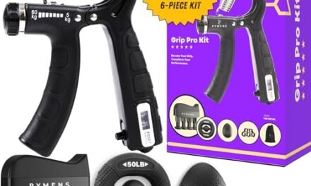 GRIP PRO KIT – Hand Strengthening Devices, Wrist Strengthening Devices, Grip Strength Trainer Kit, Hand Exercisers For Therapy, Hand Workout Grip, Grip Tester, Strength Training Grip Strengtheners, Hand Grip Strengthener Kit, Grip Strength Trainer, Grip Trainer.