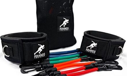 Kbands | Speed and Strength Leg Resistance Bands | Includes Speed 101 and Agility FX Digital Training Programs – Sizes for Youth, Intermediate, and Advanced Athletes