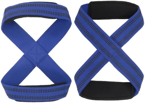 PATIKIL Figure Lifting Strap, Anti-Skid Weightlifting Wrist Wraps Dead Lift Padded Grips Weight Lifting Straps