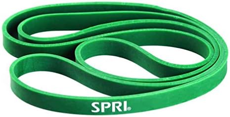 SPRI Superbands – Resistance Band for Assisted Pull-ups, Core Fitness, and Strength Training Resistance Exercises – Versatile Tool for Flexibility, Stamina, and Balance – 0.75″, Green